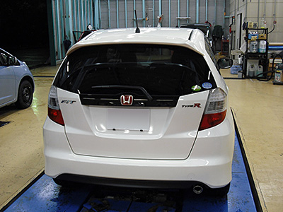 HONDA FIT RS GE8 5MT TYPE R 待ちに待った納車！2