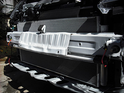 HONDA FIT RS GE8 5MT TYPE R HKS フロントビームの交換2