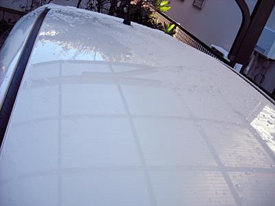 HONDA FIT RS GE8 5MT TYPE R WAKOS バリアスコート ＆ BRIDGESTONE タイヤワックス2