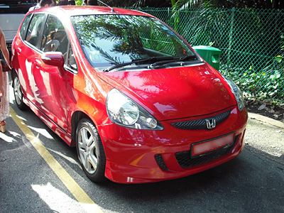 シンガポールの HONDA FIT 特集3