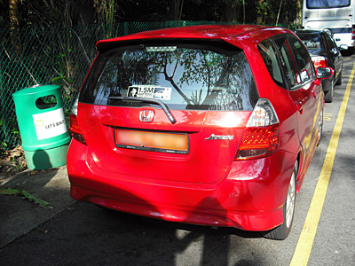 シンガポールの HONDA FIT 特集4