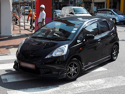 シンガポールの HONDA FIT 特集6