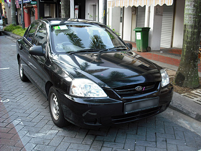 シンガポールにて(5) 珍しい車特集1