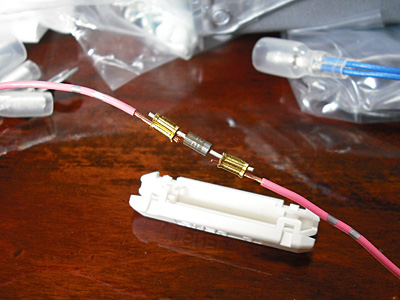 HONDA FIT RS GE8 5MT TYPE R カーナビ(1) 配線の準備 - KENWOOD MDV-323 4