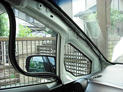 HONDA FIT RS GE8 5MT TYPE R カーナビ(2) 本体の取り付け - KENWOOD MDV-323 6