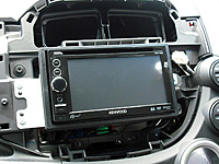 HONDA FIT RS GE8 5MT TYPE R カーナビ(2) 本体の取り付け - KENWOOD MDV-323