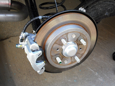 HONDA FIT RS GE8 5MT TYPE R ブレーキキャリパー耐熱塗装2