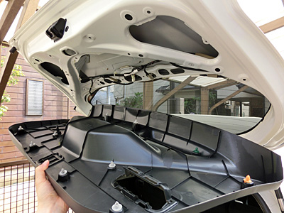 HONDA FIT RS GE8 5MT TYPE R LEDナンバーランプへの交換3