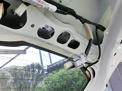 HONDA FIT RS GE8 5MT TYPE R LEDナンバーランプへの交換4