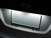 HONDA FIT RS GE8 5MT TYPE R LEDナンバーランプへの交換