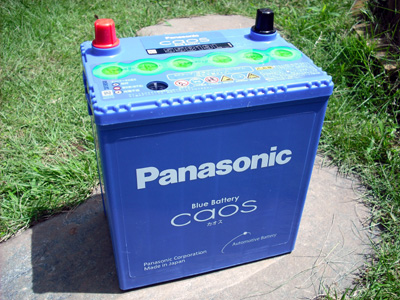 HONDA FIT RS GE8 5MT TYPE R Panasonic ブルーバッテリー カオス1