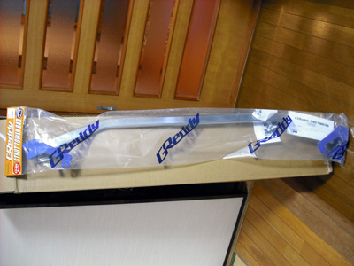 HONDA FIT RS GE8 5MT TYPE R Greddy フロントタワーバー1