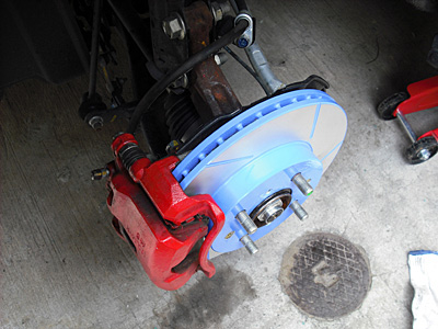 HONDA FIT RS GE8 5MT TYPE R DIXCEL ブレーキディスクローター11